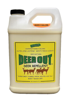 Deer Out Half-Gallon Concentrate (64oz) - Deer Repellent